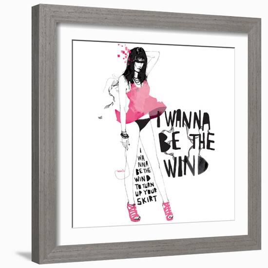 The Wind-Manuel Rebollo-Framed Art Print