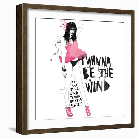 The Wind-Manuel Rebollo-Framed Art Print