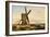 The Windmill, 1830-60 (W/C on Paper)-Thomas Creswick-Framed Giclee Print