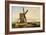 The Windmill, 1830-60 (W/C on Paper)-Thomas Creswick-Framed Giclee Print