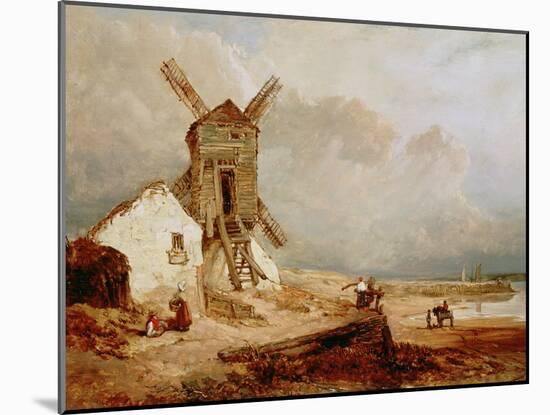 The Windmill, 19Th-William Clarkson Stanfield-Mounted Giclee Print