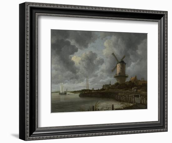 The Windmill at Wijk Duurstede, C.1668-70-Jacob Isaaksz Ruisdael-Framed Giclee Print