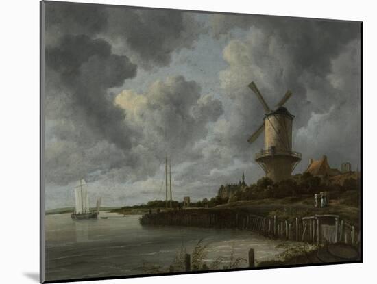 The Windmill at Wijk Duurstede, C.1668-70-Jacob Isaaksz Ruisdael-Mounted Giclee Print