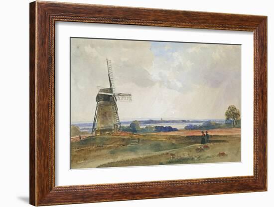 The Windmill, C.1840-Peter De Wint-Framed Giclee Print