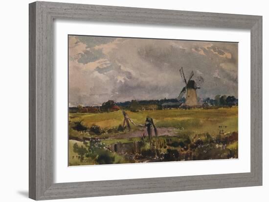 The Windmill, c1890-Thomas Collier-Framed Giclee Print