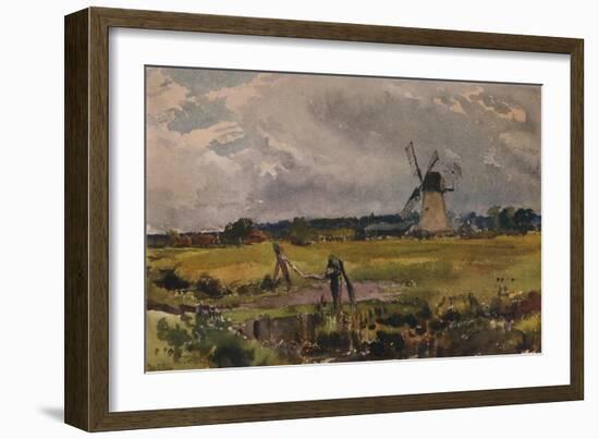 The Windmill, c1890-Thomas Collier-Framed Giclee Print