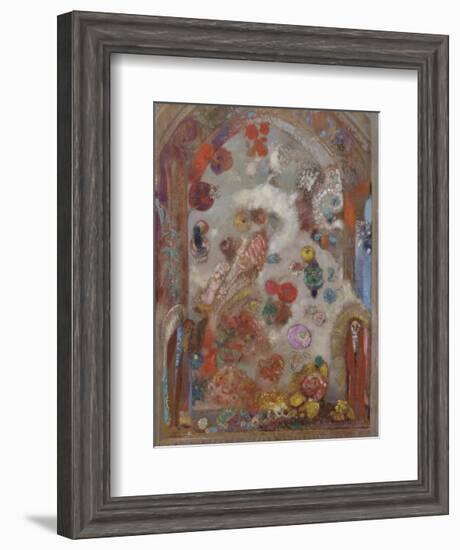 The Window, c.1907-Odilon Redon-Framed Art Print