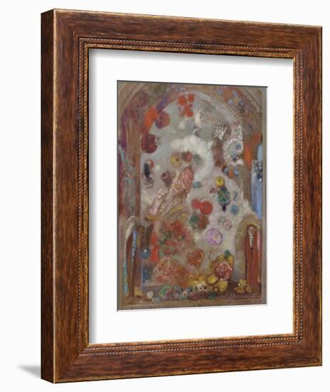 The Window, c.1907-Odilon Redon-Framed Art Print