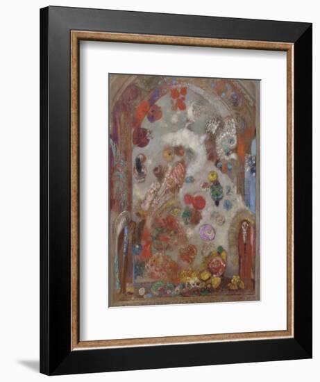 The Window, c.1907-Odilon Redon-Framed Art Print