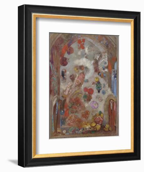 The Window, c.1907-Odilon Redon-Framed Art Print