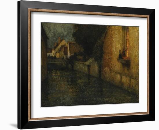 The Window, Gisors; Le Fenetre, Gisors, 1912-Henri Eugene Augustin Le Sidaner-Framed Giclee Print