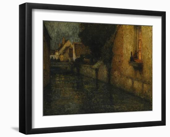 The Window, Gisors; Le Fenetre, Gisors, 1912-Henri Eugene Augustin Le Sidaner-Framed Giclee Print