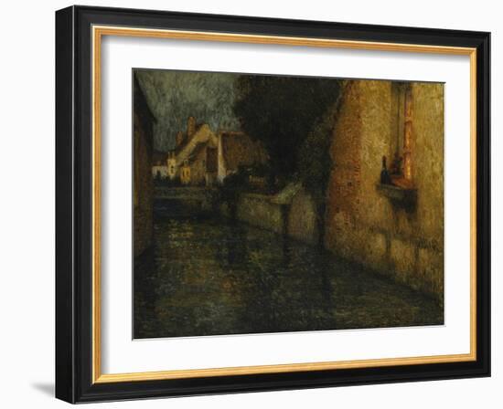 The Window, Gisors; Le Fenetre, Gisors, 1912-Henri Eugene Augustin Le Sidaner-Framed Giclee Print