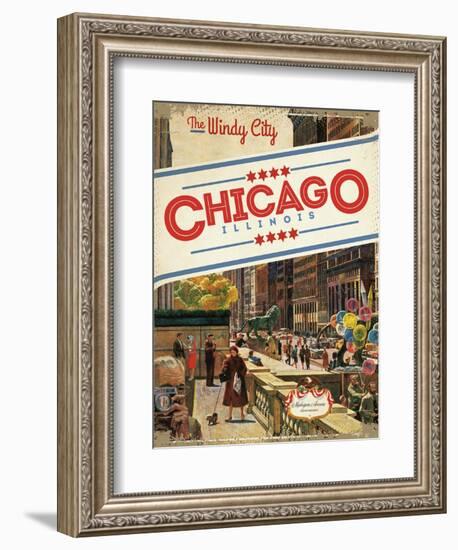 The Windy City-null-Framed Giclee Print