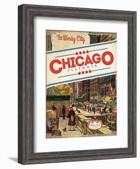 The Windy City-null-Framed Giclee Print