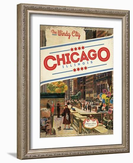 The Windy City-null-Framed Giclee Print