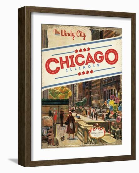 The Windy City-null-Framed Giclee Print