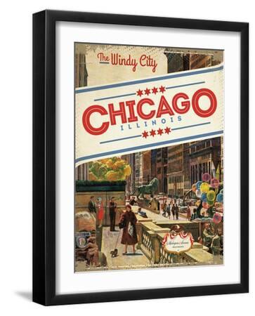 Chicago, IL Vintage Posters, Paintings & Wall Art Prints Chicago, IL Vintage Posters, Paintings & Wall Art Prints