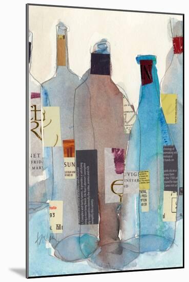 The Wine Bottles I-Samuel Dixon-Mounted Art Print