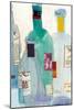 The Wine Bottles II-Samuel Dixon-Mounted Art Print