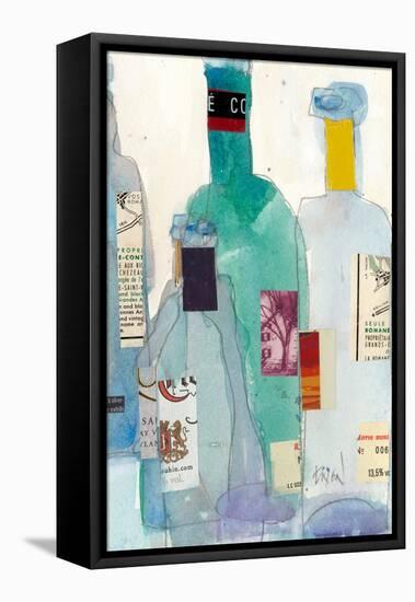 The Wine Bottles II-Samuel Dixon-Framed Stretched Canvas