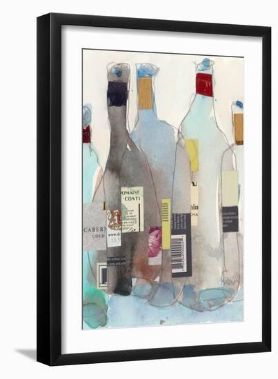 The Wine Bottles III-Samuel Dixon-Framed Art Print