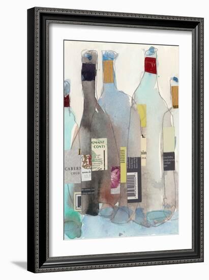 The Wine Bottles III-Samuel Dixon-Framed Art Print