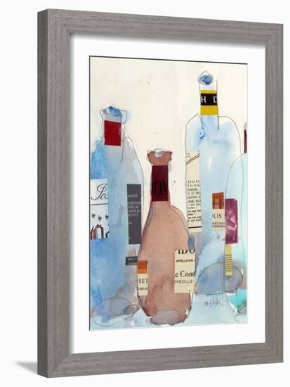 The Wine Bottles IV-Samuel Dixon-Framed Art Print