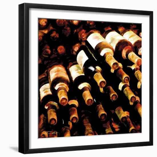 The Wine Collection II-Tandi Venter-Framed Giclee Print