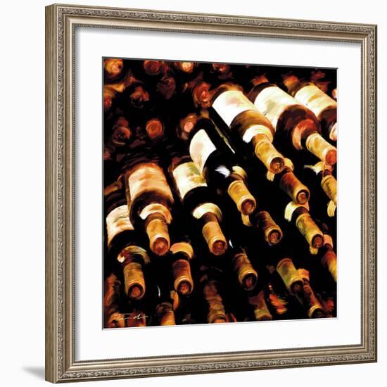 The Wine Collection II-Tandi Venter-Framed Giclee Print