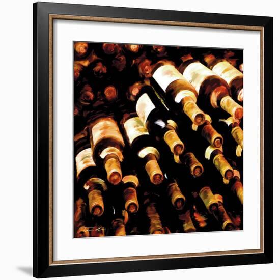 The Wine Collection II-Tandi Venter-Framed Giclee Print