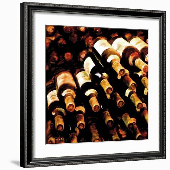 The Wine Collection II-Tandi Venter-Framed Giclee Print