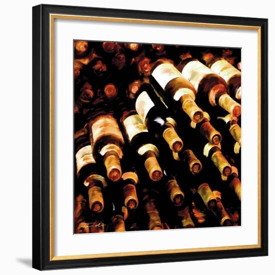 The Wine Collection II-Tandi Venter-Framed Giclee Print