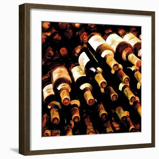 The Wine Collection II-Tandi Venter-Framed Giclee Print