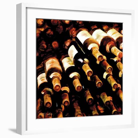 The Wine Collection II-Tandi Venter-Framed Giclee Print