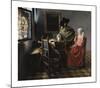 The Wine Glass, 1658-60-Jan Vermeer-Mounted Premium Giclee Print