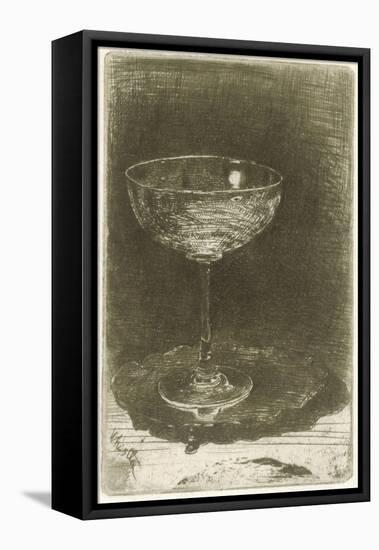 The Wine Glass, 1858-James Abbott McNeill Whistler-Framed Premier Image Canvas