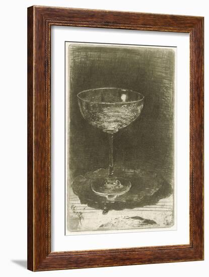 The Wine Glass, 1858-James Abbott McNeill Whistler-Framed Giclee Print