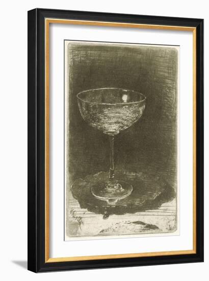 The Wine Glass, 1858-James Abbott McNeill Whistler-Framed Giclee Print