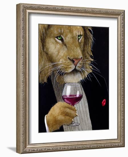 The Wine King-Will Bullas-Framed Giclee Print