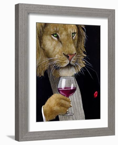 The Wine King-Will Bullas-Framed Giclee Print