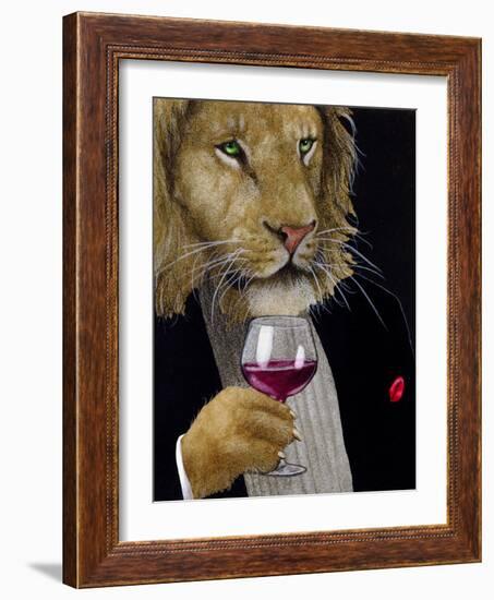 The Wine King-Will Bullas-Framed Giclee Print