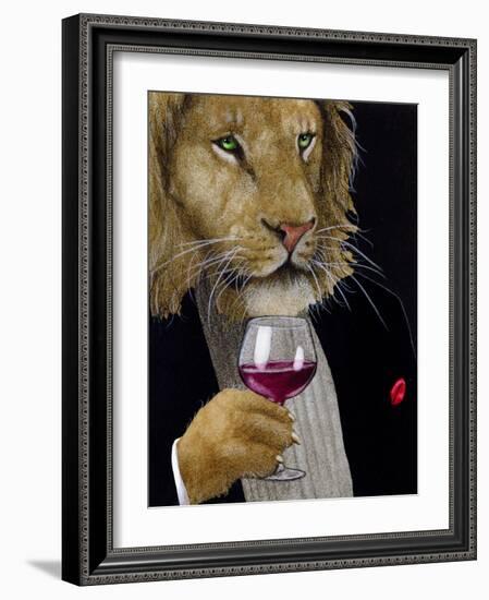 The Wine King-Will Bullas-Framed Giclee Print