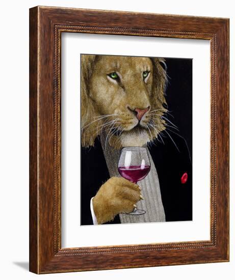 The Wine King-Will Bullas-Framed Giclee Print