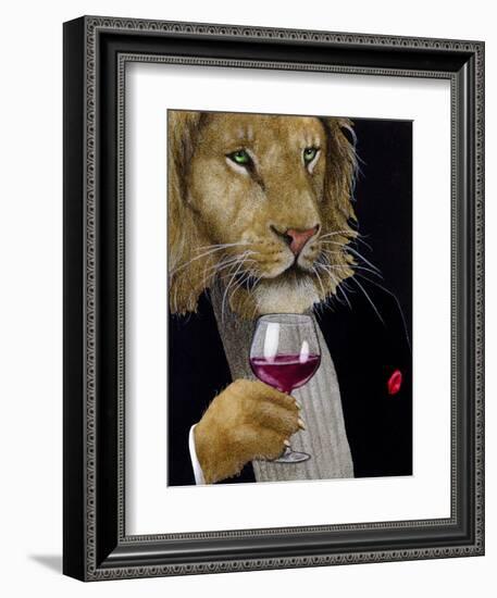 The Wine King-Will Bullas-Framed Giclee Print