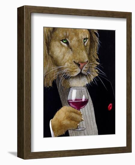 The Wine King-Will Bullas-Framed Premium Giclee Print