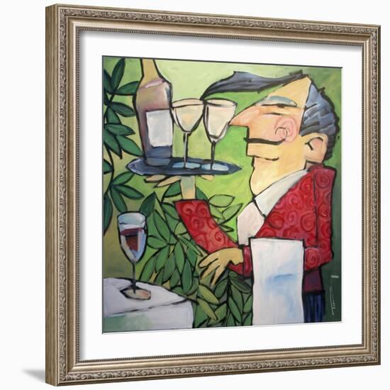 The Wine Steward-Tim Nyberg-Framed Giclee Print