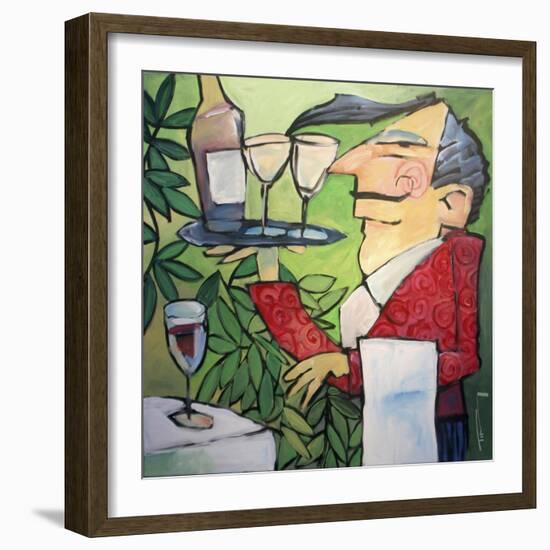 The Wine Steward-Tim Nyberg-Framed Giclee Print