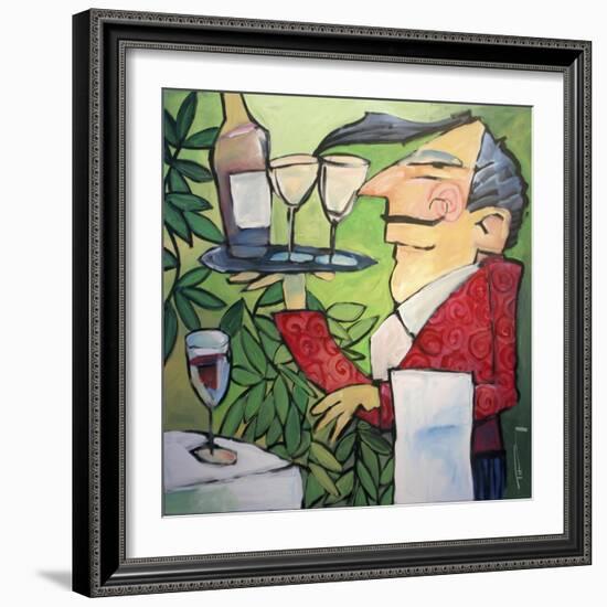 The Wine Steward-Tim Nyberg-Framed Giclee Print