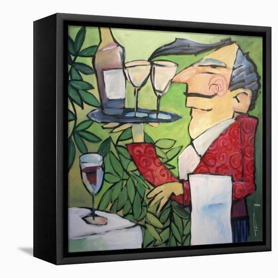 The Wine Steward-Tim Nyberg-Framed Premier Image Canvas